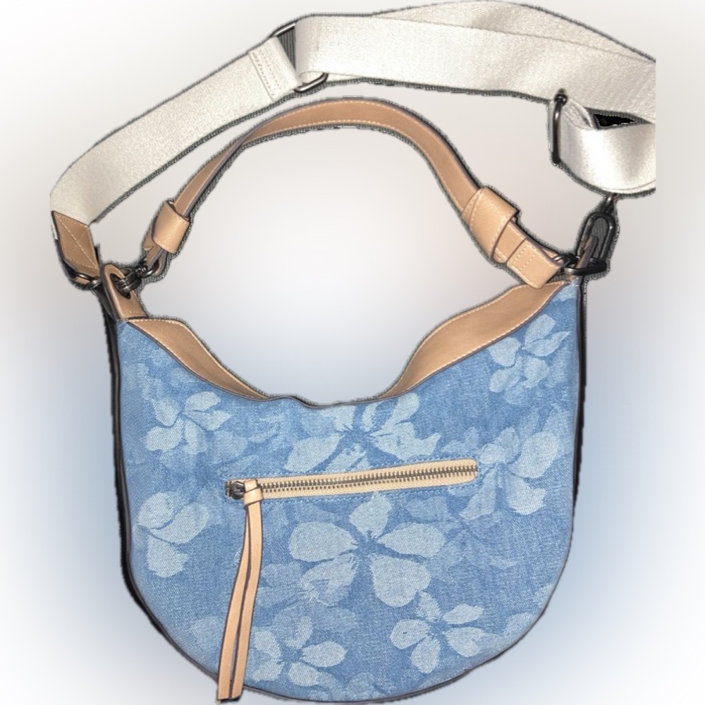 Y2K floral pattern shoulder bag